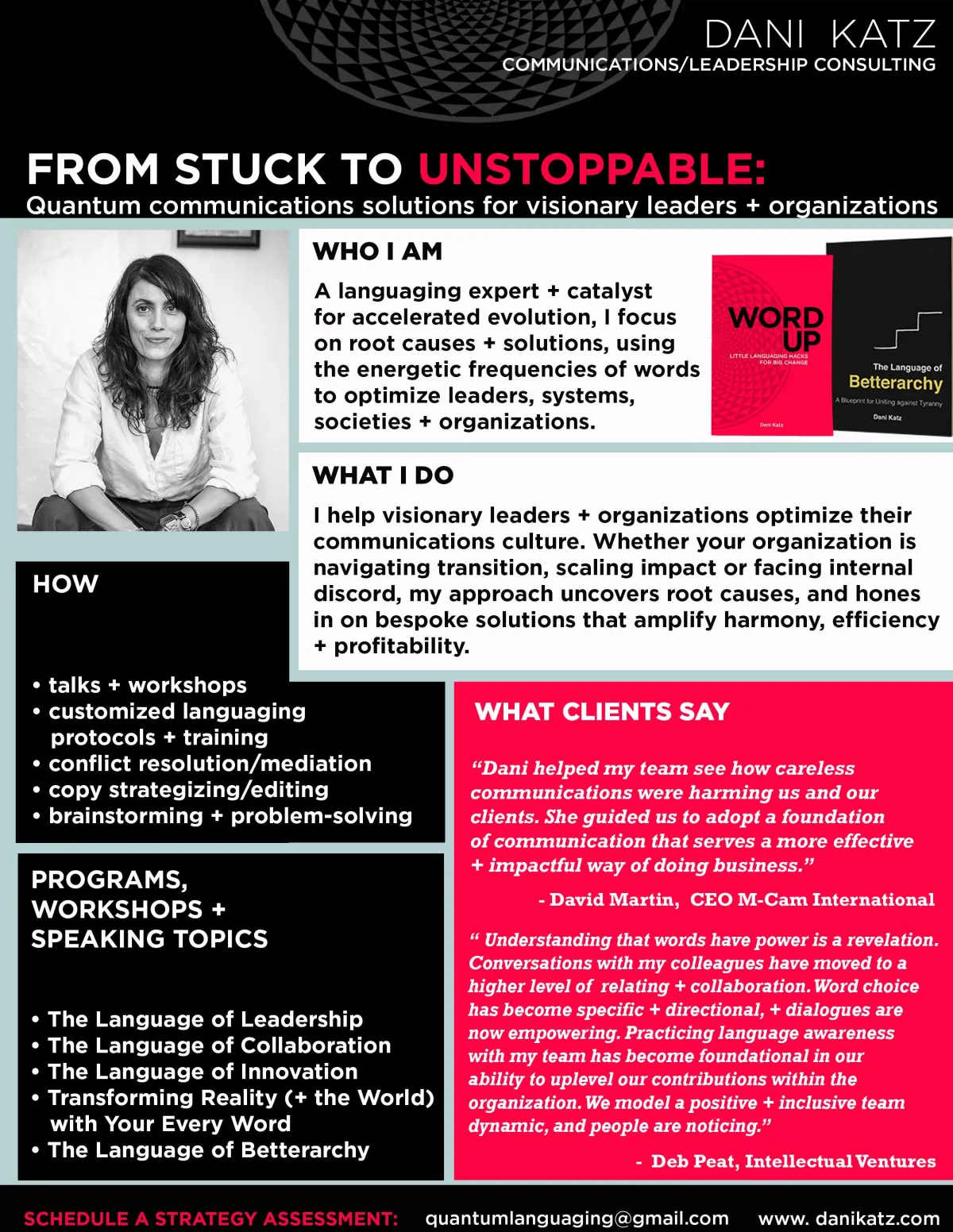 quantum language consultant